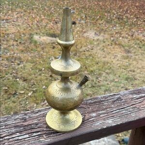 Elegant Brass Decorative Vase